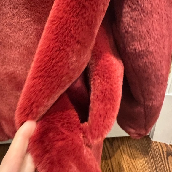 WYLDR Burgundy Teddy Jacket - Picture 6 of 7